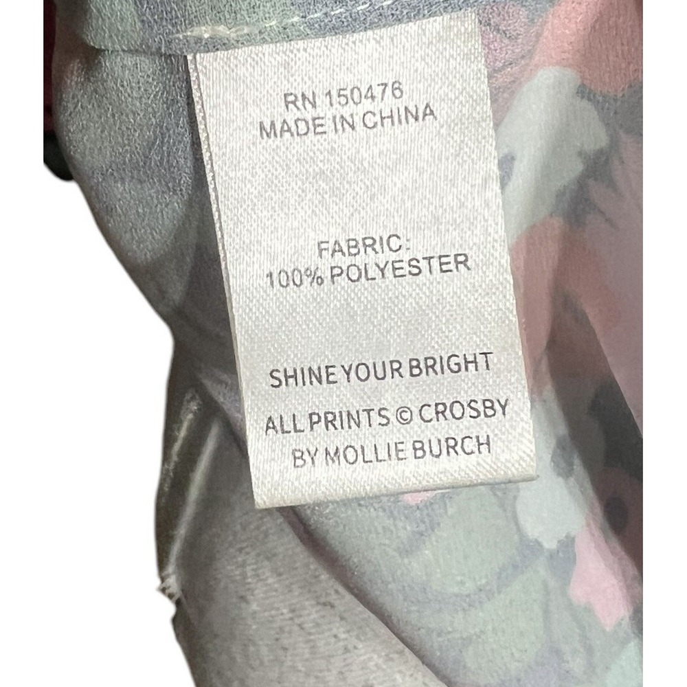 Crosby By Mollie Burch Keeva Top In Sugarplum Forest Size Large - Picture 5 of 5